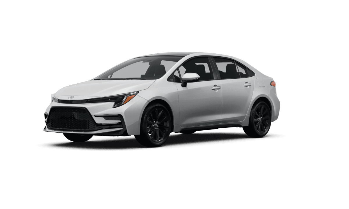 Toyota Corolla - Front view Toyota Corolla - Front view